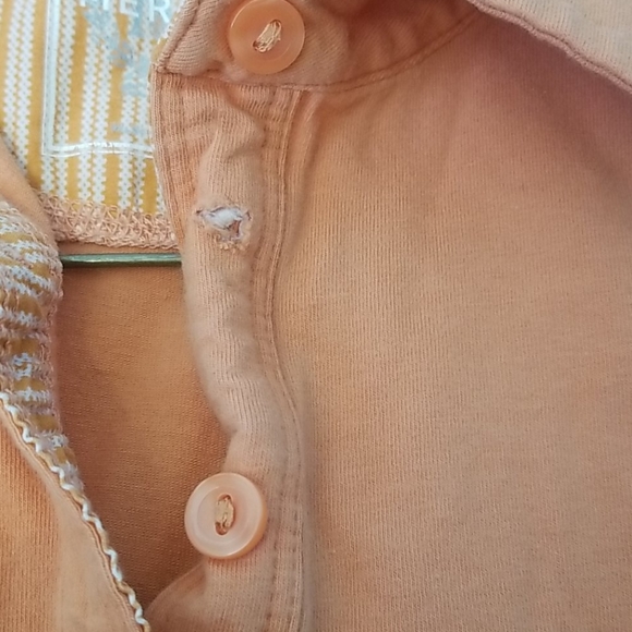 Merona 1950 style Short Sleeved Orange Polo Dress with belt - Picture 4 of 5